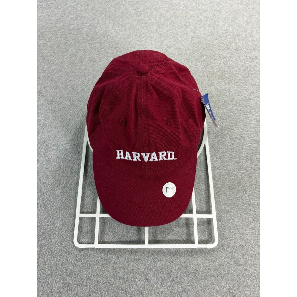 Harvard University The Coop Crimson Embroidered Hat Cap NWT (Adjustable)